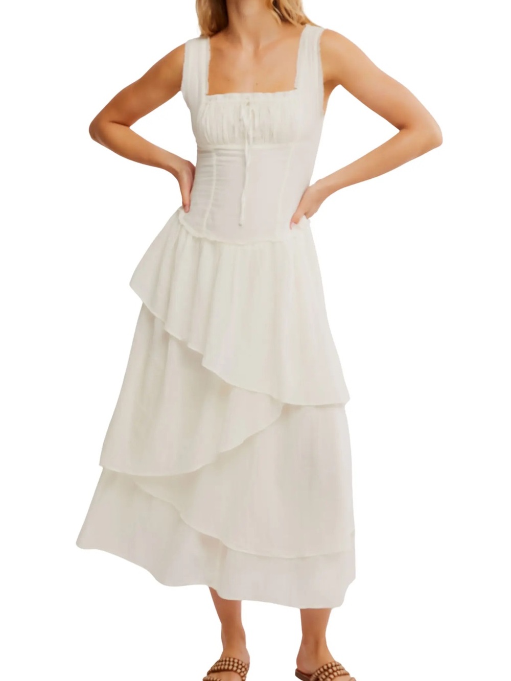Free People In My Dreams Sleeveless Midi Dress